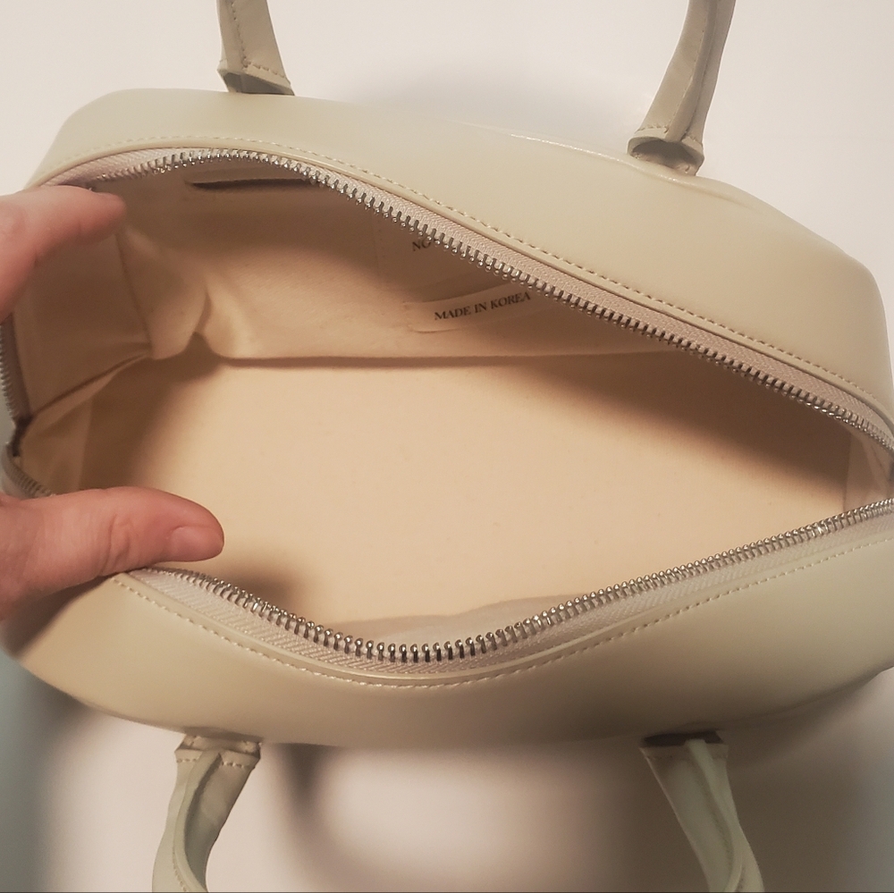 NOTHING WRITTEN - Classic Leather Golf Bag In "Off White" - Picture 11 of 11